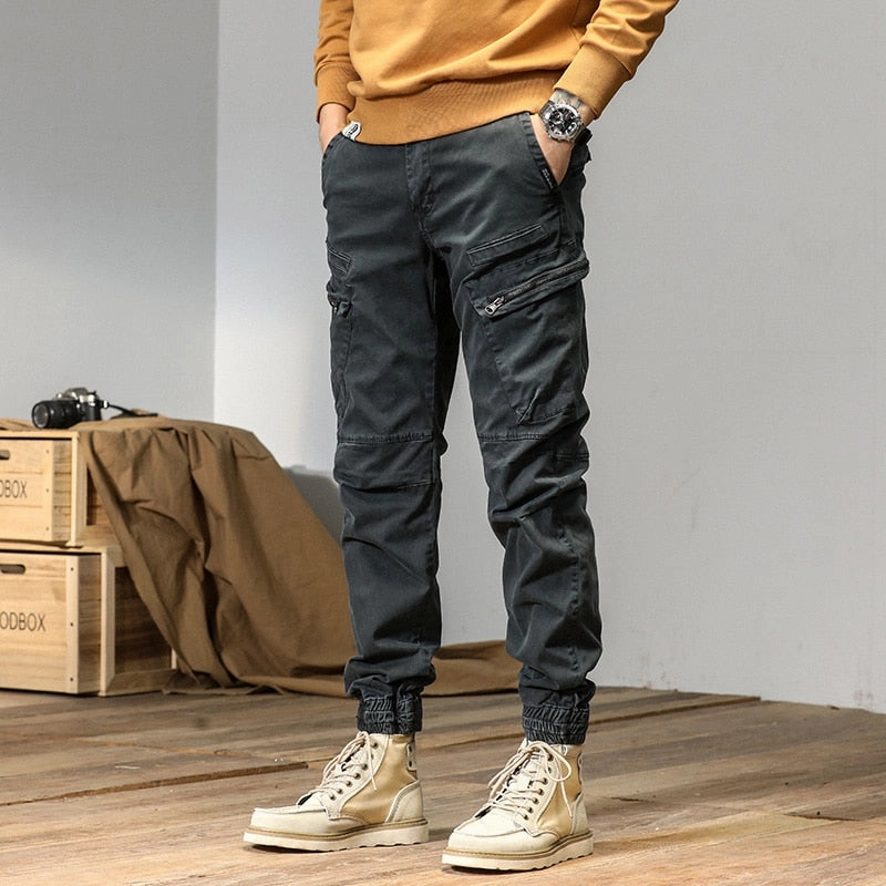 Comfortable Look West Louis? Streetwear Techwear Cargo Pants - Multi-Pocket Tactical Trousers