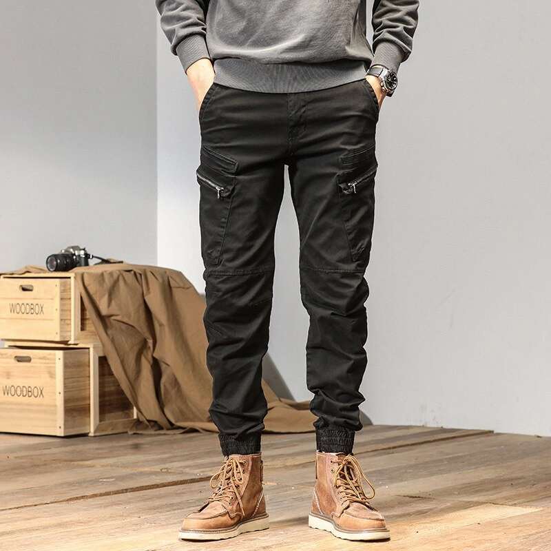Soft Touch Material Comfort Wear Fit West Louis? Streetwear Techwear Cargo Pants - Multi-Pocket Tactical Trousers