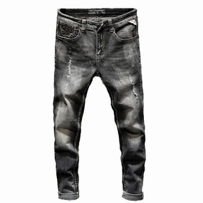 NonRestrictiveSilhouette West Louis? Stretch Fit Fashionable Streetwear Jeans