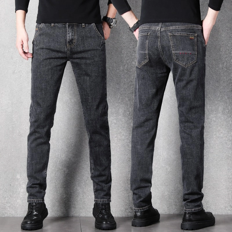 Style Friendly Outdoor Adventure Party Look Youth Style West Louis? Stretch Slim Fit Fashion Designer Denim Jeans