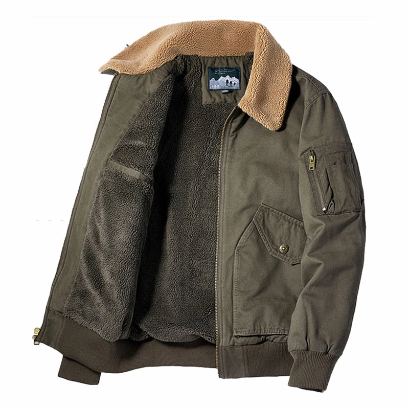 West Louis? Tactical Military Style Fleece Warm Jacket Soft Texture NonChafing Seam Placement