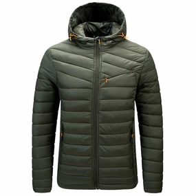 Cross Ventilation Panels Soft Fleece West Louis? Winter Windproof Thick Puffer Jacket