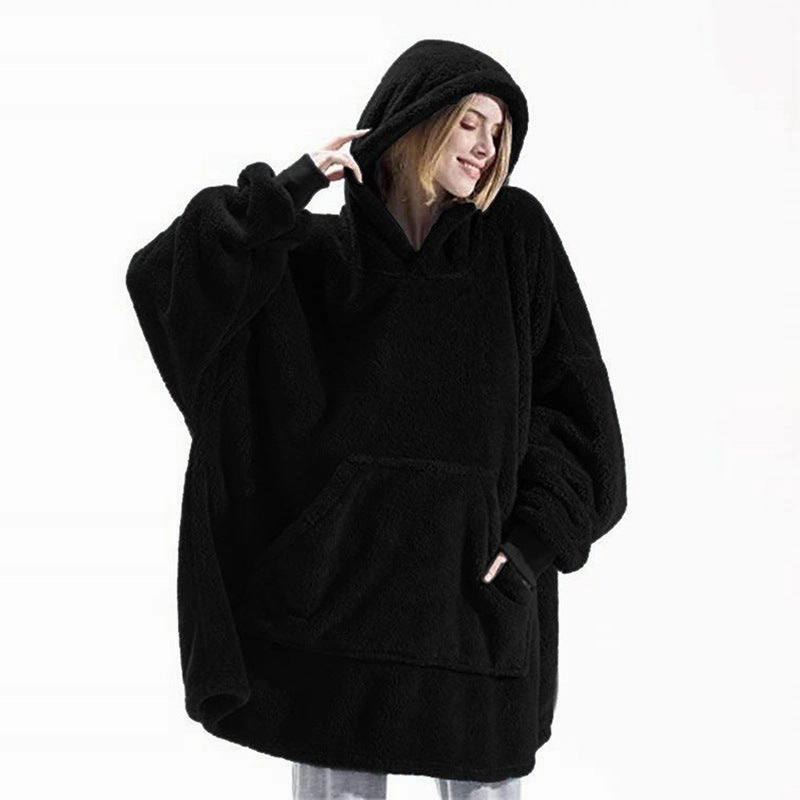 Street-Ready Wear Trendy Design Winter Hoodie Sweatshirt With Big Pocket Women Hooded Tops Clothes