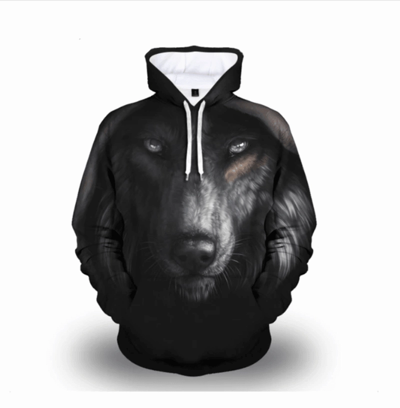 WOLVES - Stijlvolle En Warme Hoodie ANIMAL STYLE Chemistry
