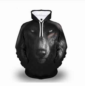 Weightless Construction WOLVES - Stijlvolle En Warme Hoodie ANIMAL STYLE
