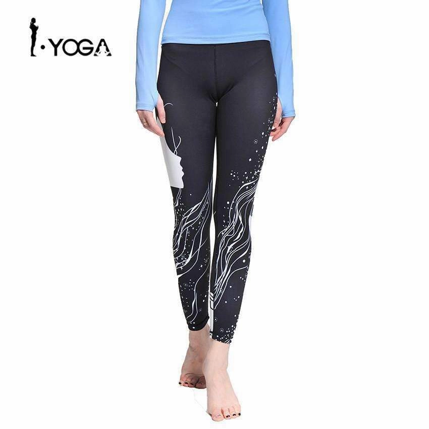 present venue Women Fitness Mesh Running Jogger Tights Training Trousers Quick Dry Compression Sports Gym Yoga Leggings Pants Slim Fit Wear