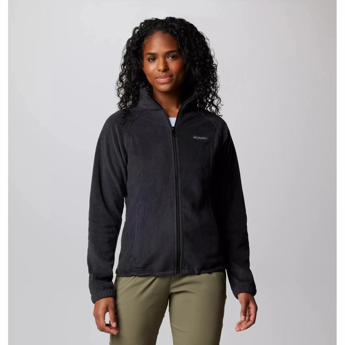 Women's Benton Springs Full Zip Fleece Jacket 137211 Placket Closure Cool Design