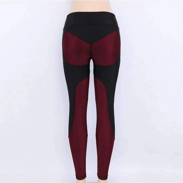 Vertical Compression System Pin Women's Dark Blue Fitness Leggings