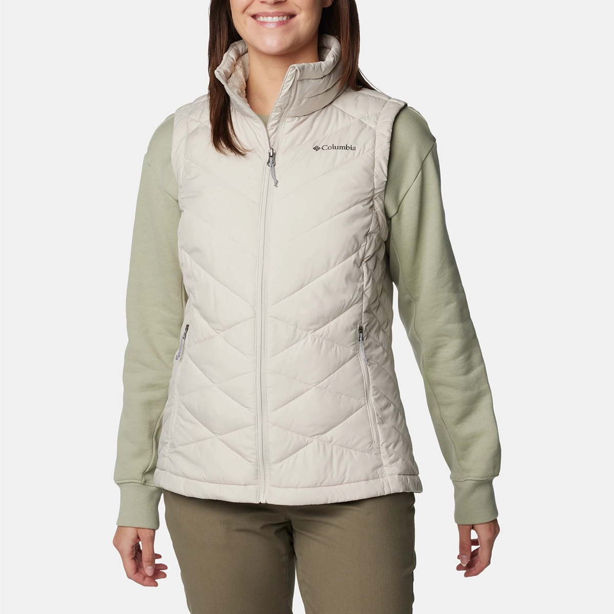 Women's Heavenly II Insulated Vest 208920 London Edge WindResistantWeave