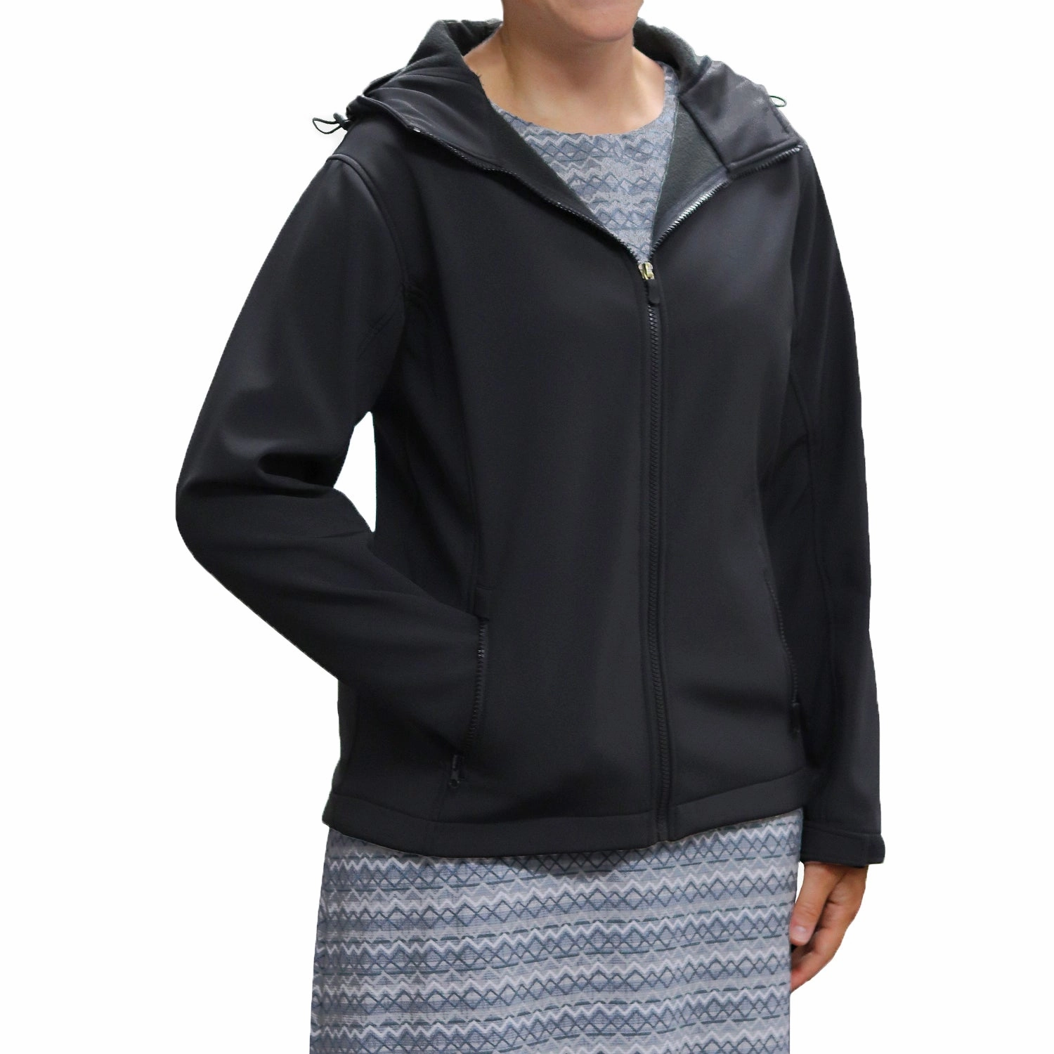 Women's Hooded Softshell Jacket WM1810 ReflectiveDetails Myth Glow