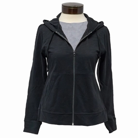 Sharp Cut Women's Slub Knit Hoodie WM1828