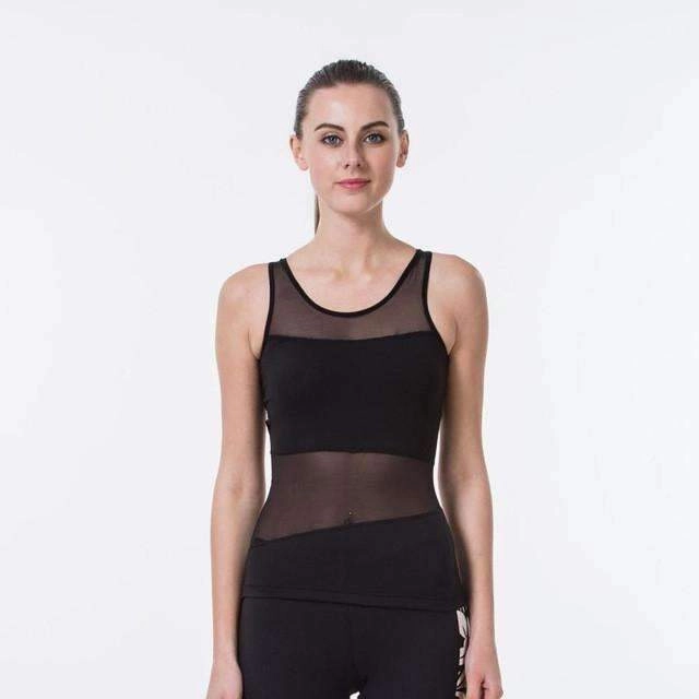 Women'S Yoga T-Shirt Yoga Woman Sleeveless Yoga Tank Tops Tights Sports Tops Fitness Shirt Women Quick Dry Running Shirts glove