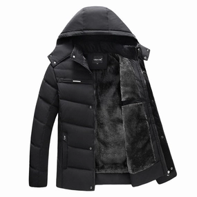 Wonderfully Warm Parka Men's Winter Jacket Casual Comfy Layer