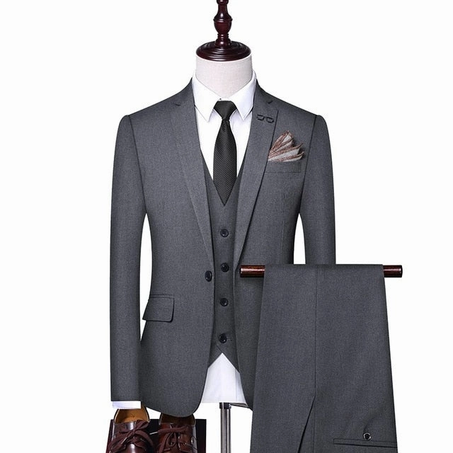 Game Core Mountain Cool West Louis? Gentleman High Quality Business Style 3 Piece Suit