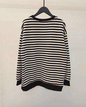 Layer Up formal party Yiyiyouni Knitted Thick Casual Striped Pullovers Women